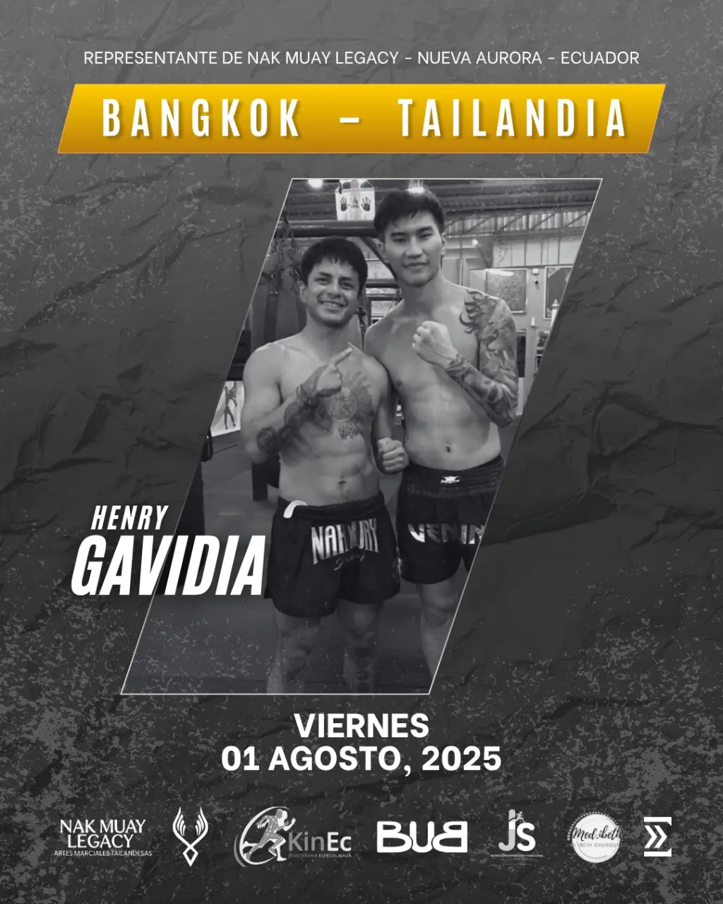 Henry Tamayo en Bangkok - Tailandia